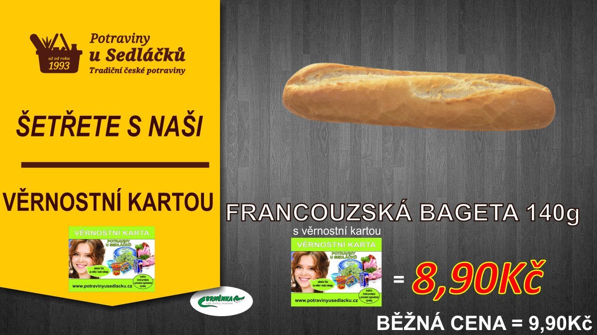 francouzská bageta